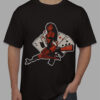 Black AK Operators Union T-shirt with AKOU Devil Girl!