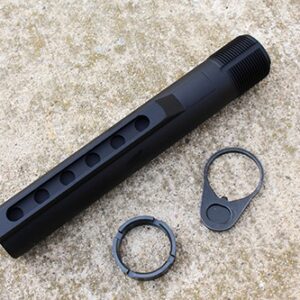 Buffer Tube / Castle Nut/ End Plate Combo