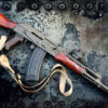 UltiMAK AK 47 74 Forward Optic Mount - right facing Micro 3s